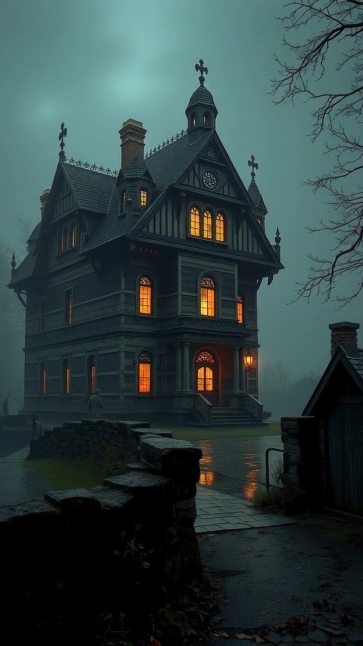 Malam Halloween di Rumah Hantu