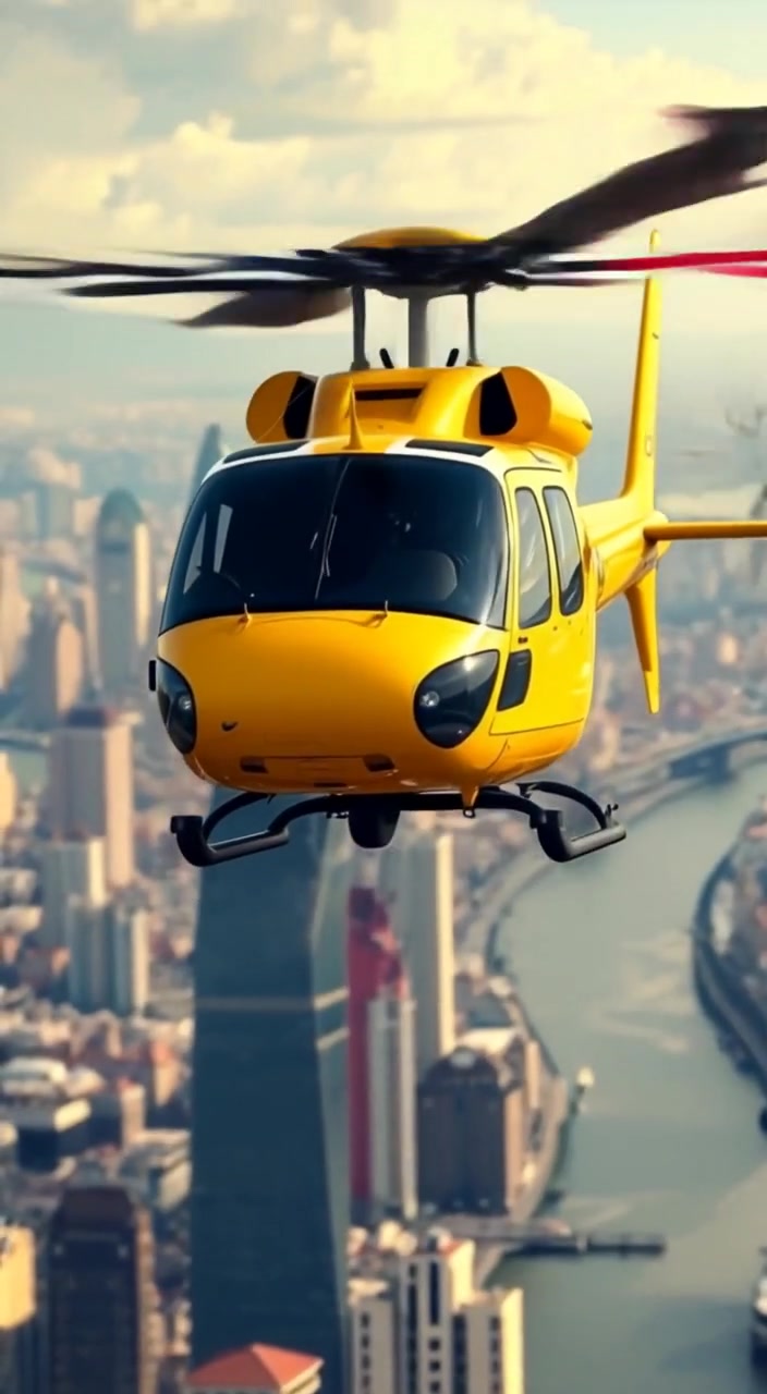 CGI Helicopter Banner Ad