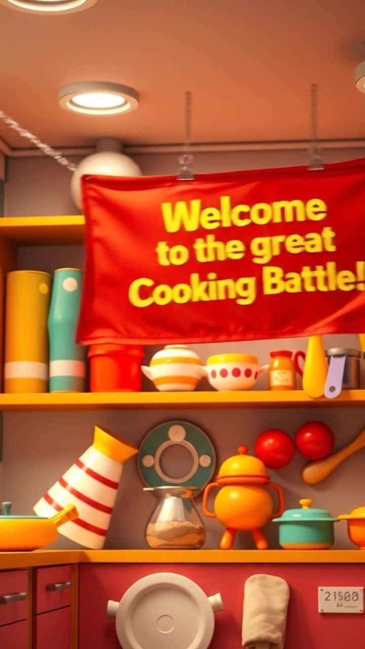 Epic Cooking Showdown: Dog vs Cat!