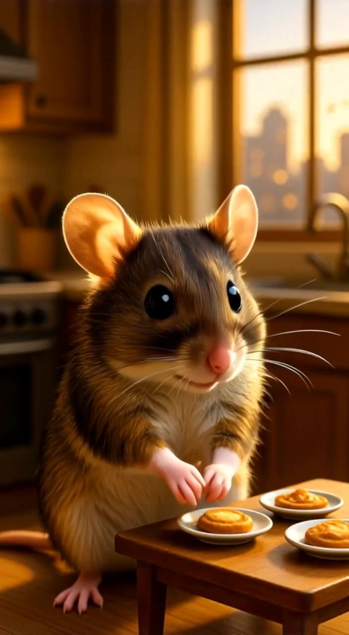 The Mouse Family in the City
