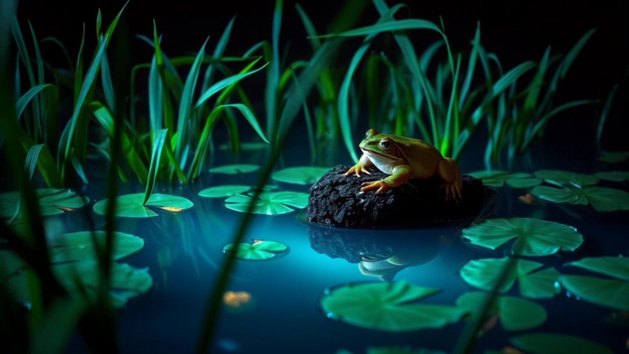 The Frog That Lives in Water but Never Drinks