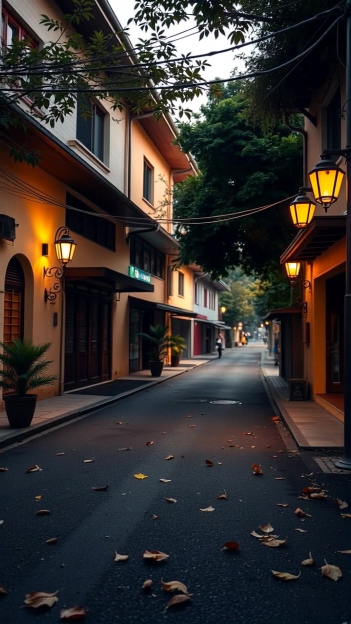 Crisp Autumn Evenings: A Halloween Adventure