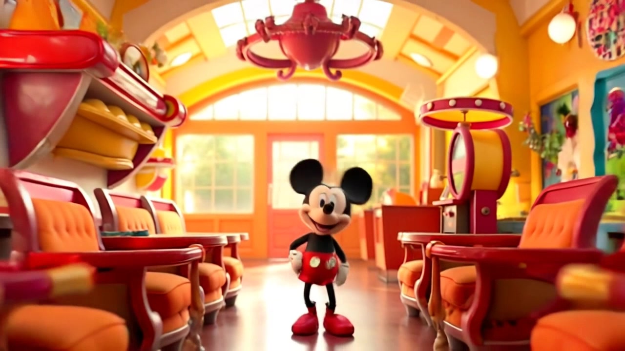 Mickey and Minnie Invite Kiara and Sofia to Disneyland!