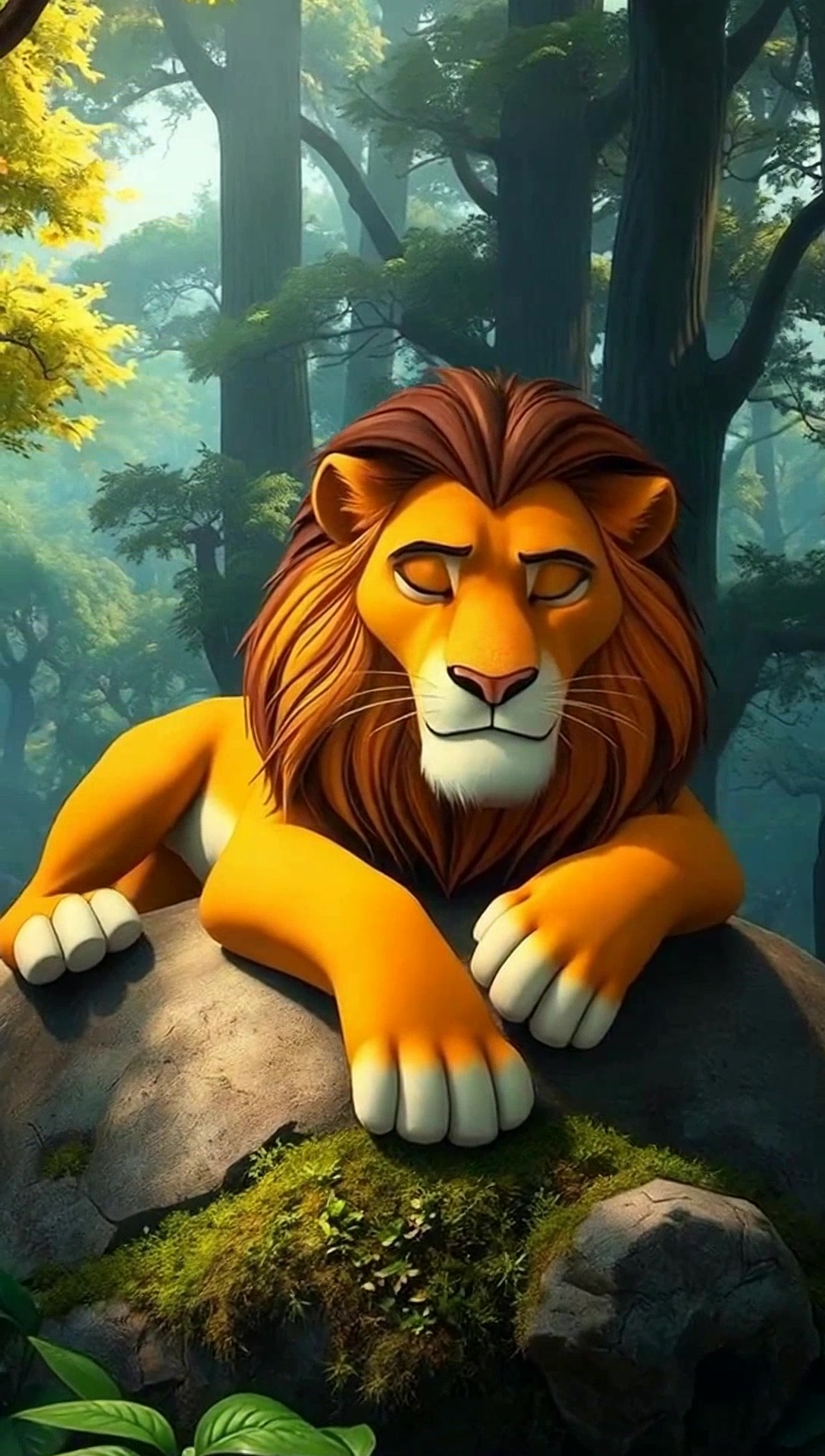 The Clever Jackal and the Foolish Lion: A Cartoon Adventure