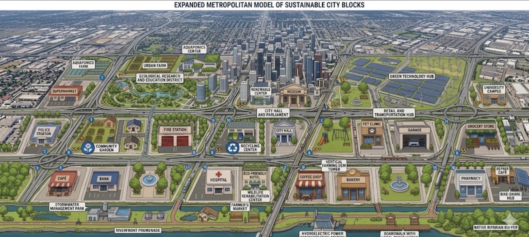 Welcome to the Future: GREENGRID City Unveiled!