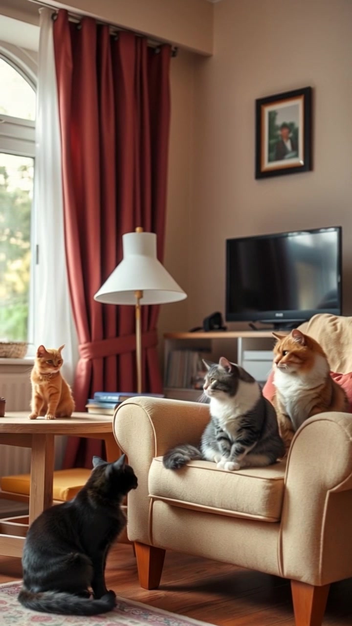 Ketenangan dalam Kehadiran Kucing