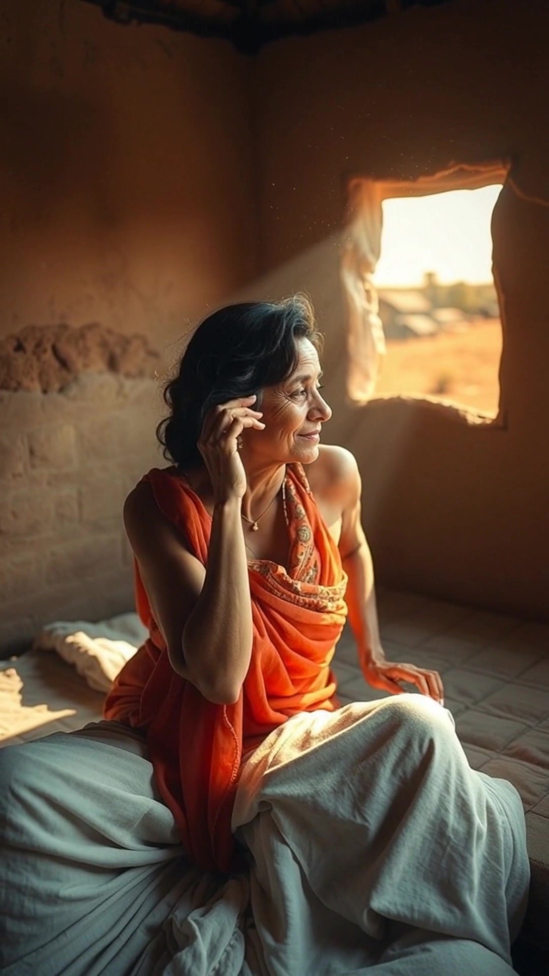 Life of a Poor Woman in an African Village