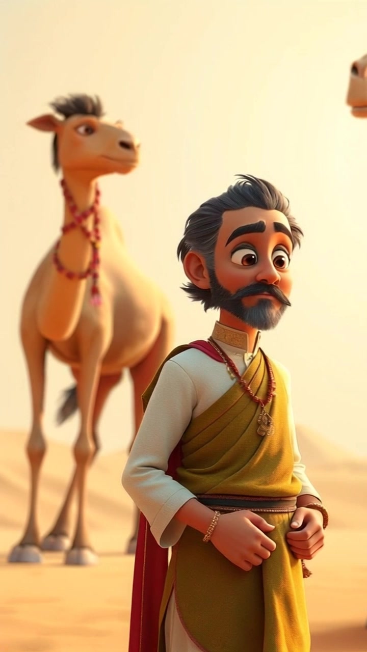 राजा का अनोखा ऊँट सफर