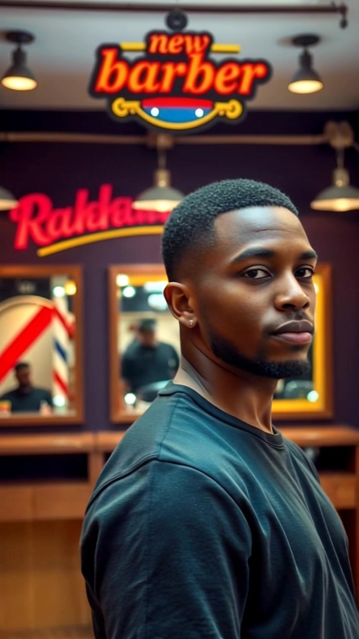 Barbering Afro: Rapide, Propre, Précis