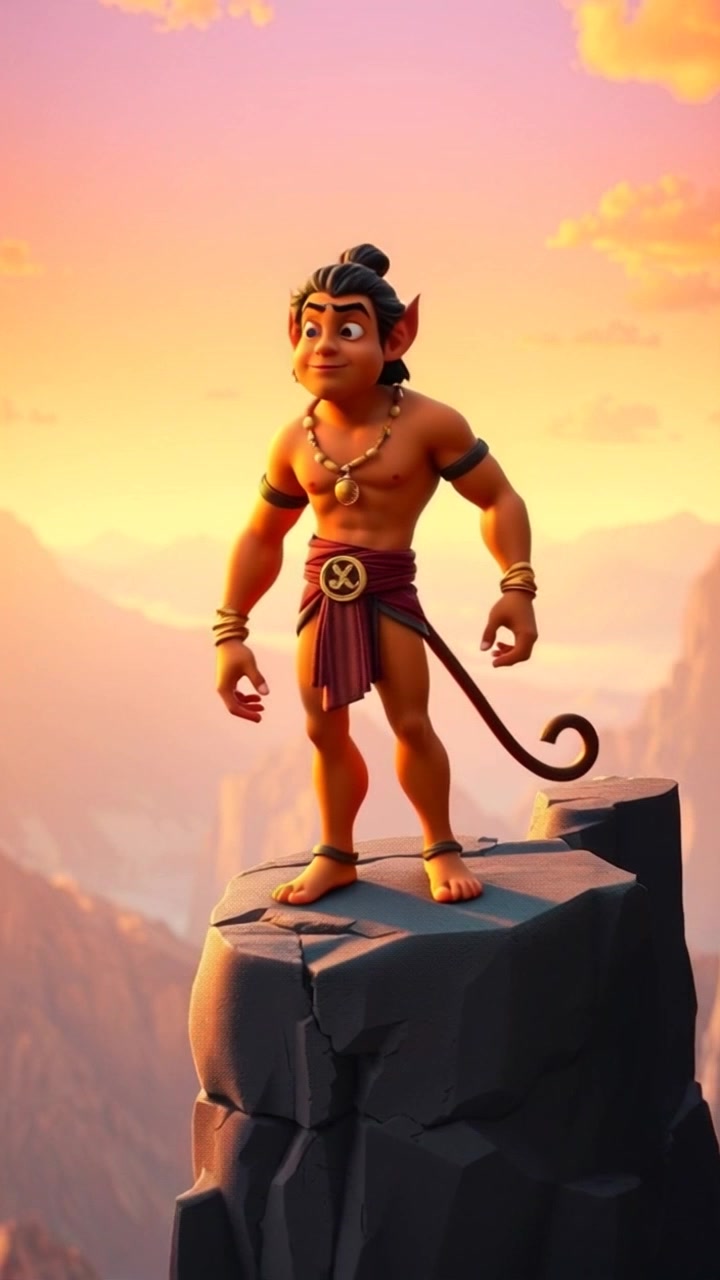 हनुमान और रावण का महासंग्राम