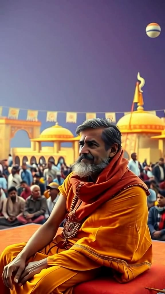 बाबा का मजेदार सबक: हंसी की अंधेरी रात