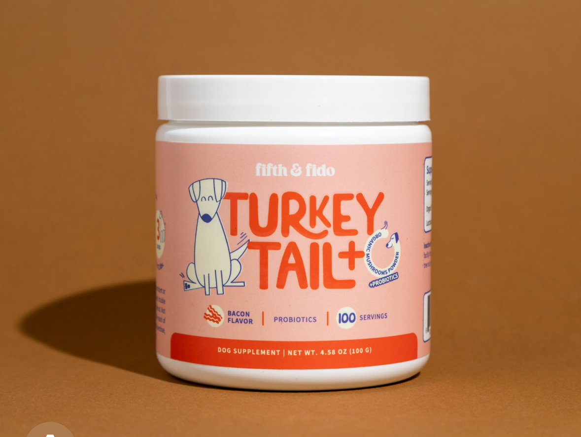 Enhance Your Dog's Health with Turkey Tail+: Natural Immune Support!