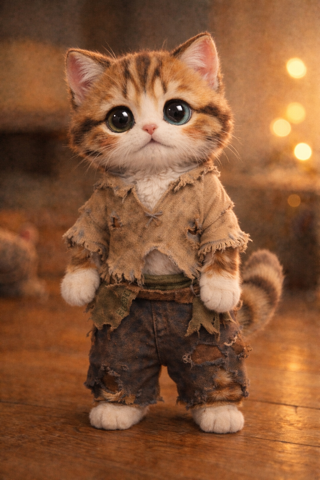 भूखी बिल्ली की कहानी