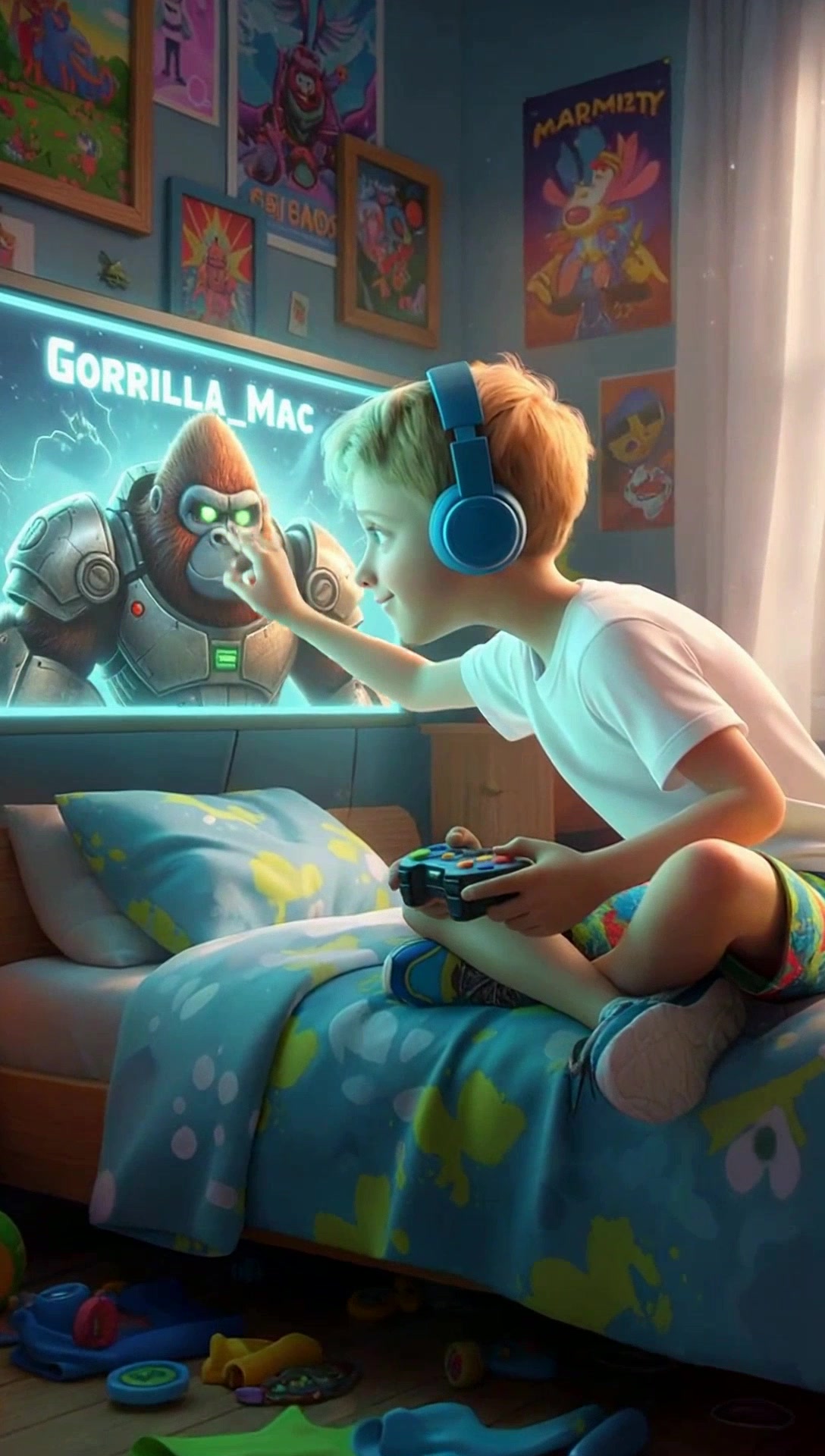 Gorilla_Mac vs. The Spinning AI Banana Dance-Off!