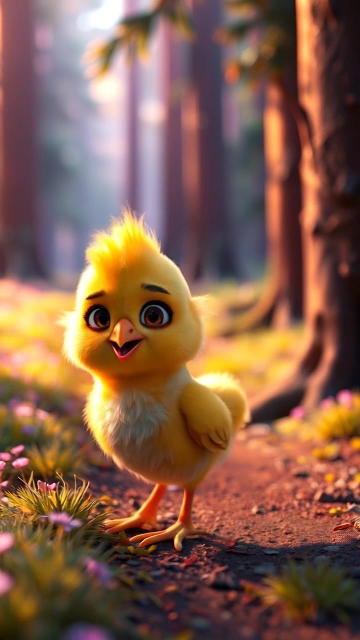 a little chik in the jungle