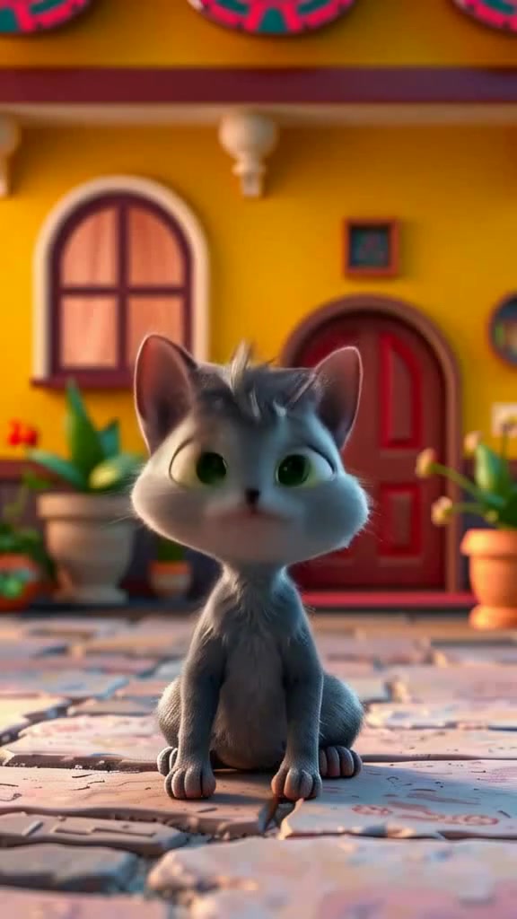 Menunggu Cinta: Kisah Meong si Kucing Jalanan