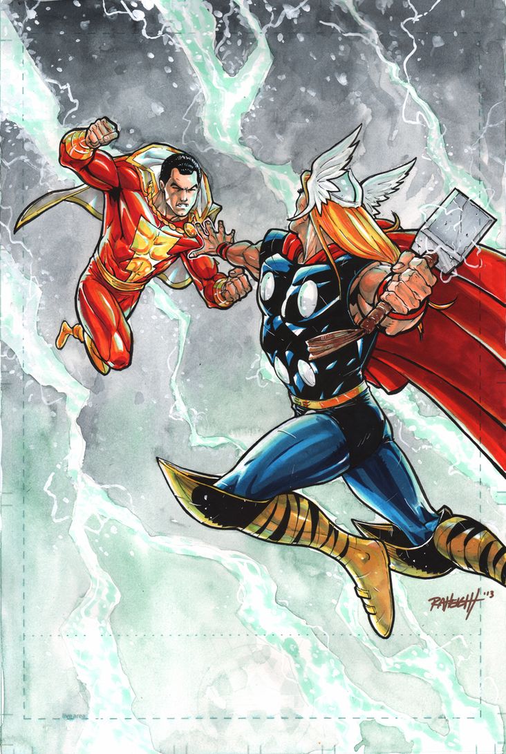 Shazam vs Thor: Who Wins?