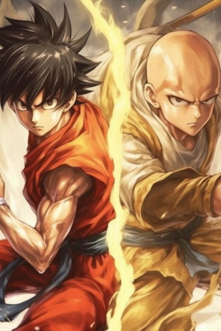Goku vs. Saitama: The Battle of Evolution and Mastery