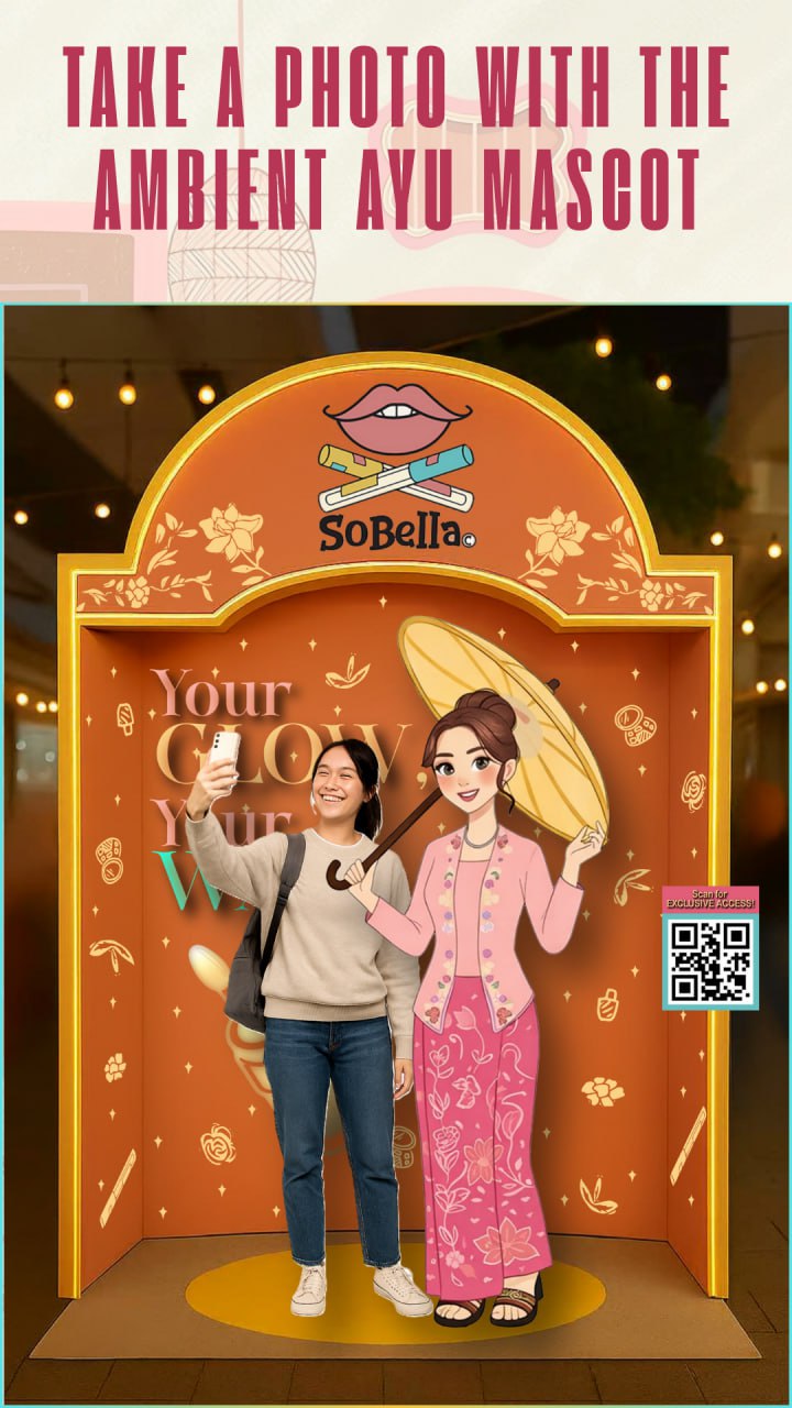 Snap with Ambient Ayu Mascot