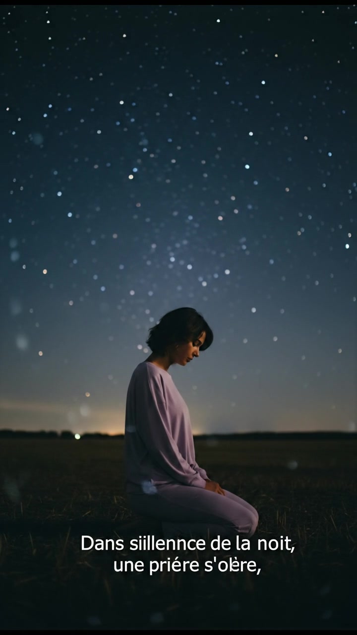 Prière pour une nuit douce