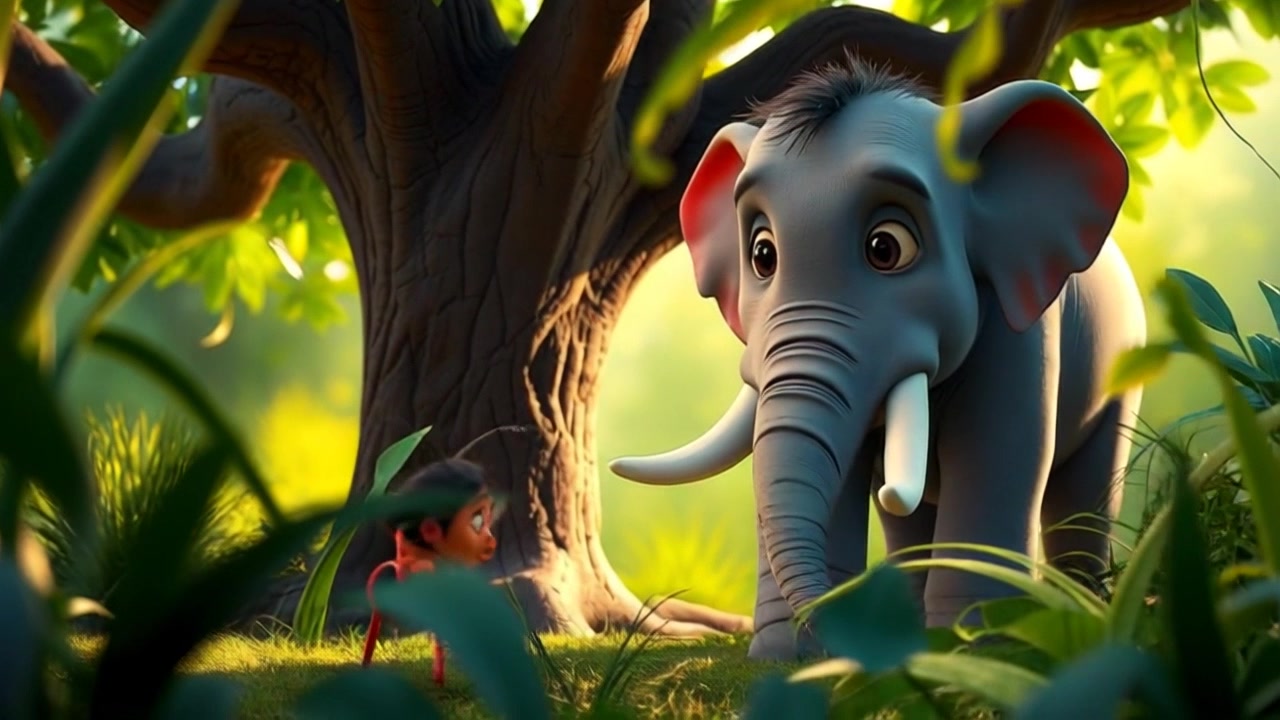Hathi Aur Chinti Ki Dosti