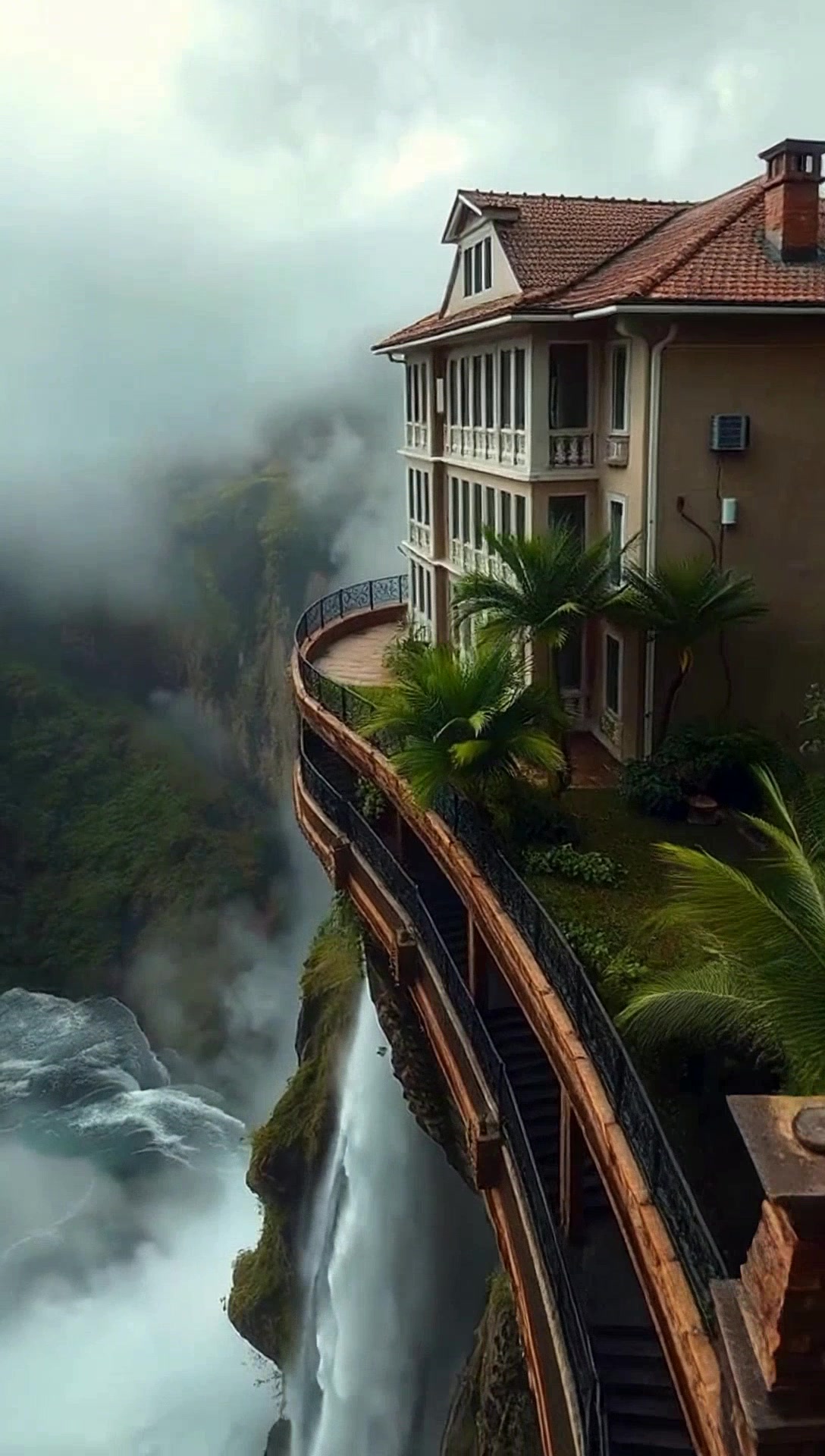 Whispers of an Abandoned Hotel at Tequendama Falls