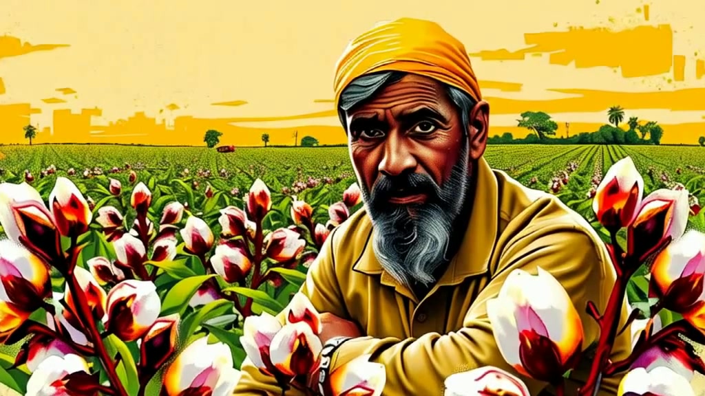 کسان کی محنت اور ایما میکٹن کا اثر