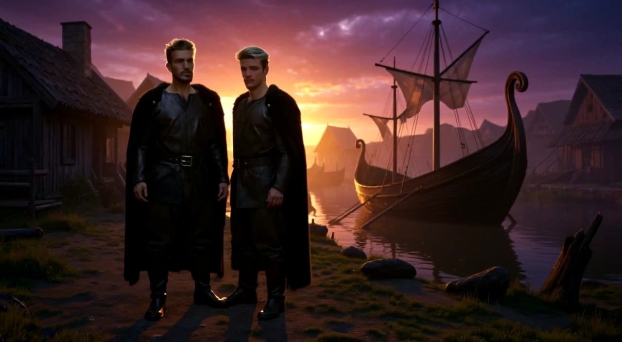 Crew members glance around nervously, their shadows shifting on the ship as whispers of unease fill the air.