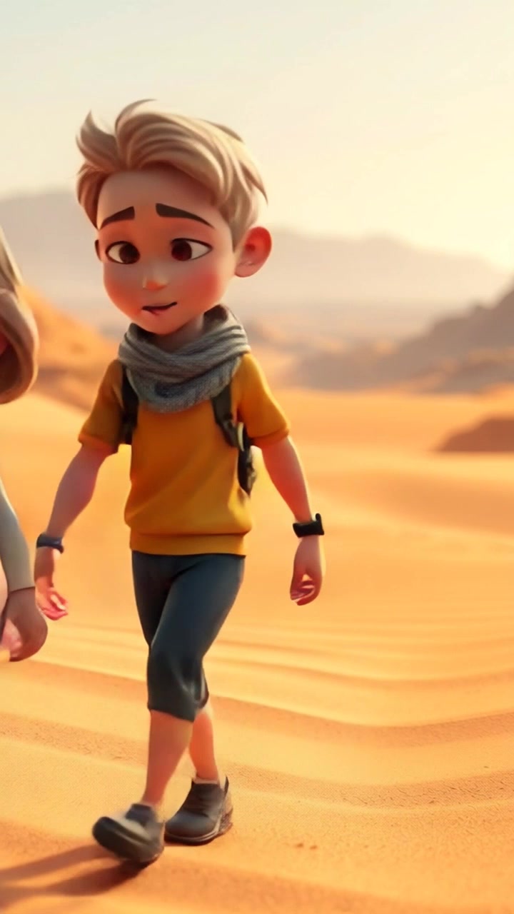 Journey to the Oasis: David and Sara's Adventure