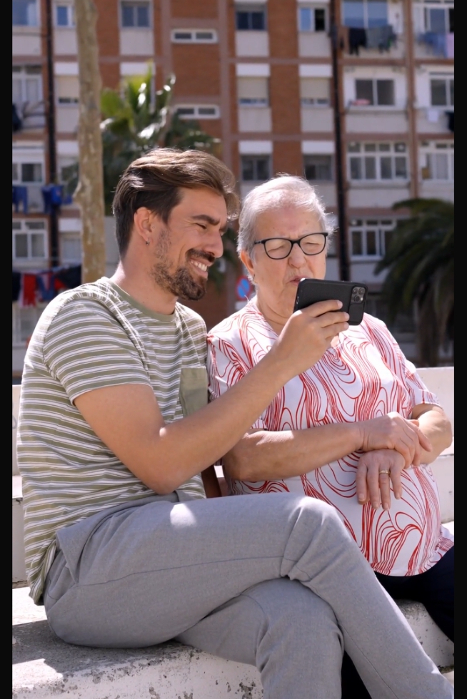 Laughter and Connection: A Moment Shared