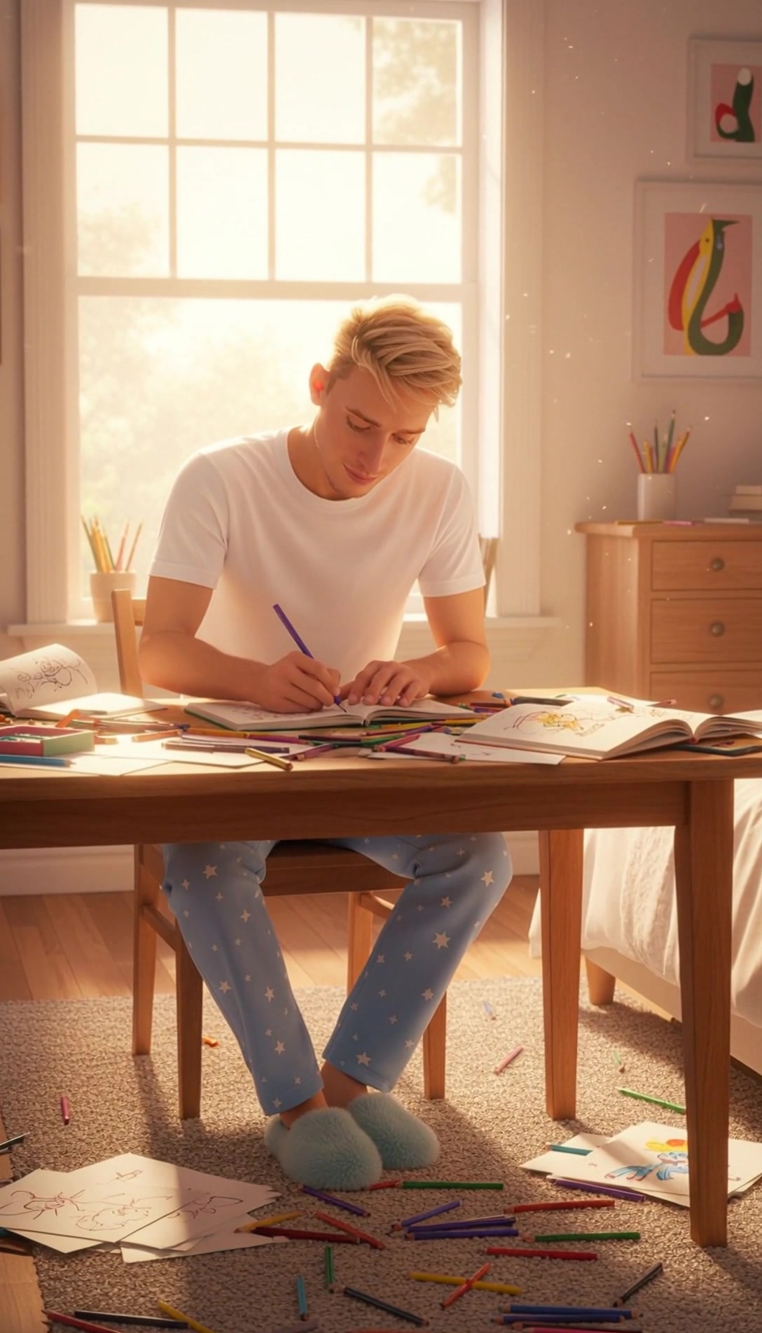 Timmy's Magical Paintbrush Adventure