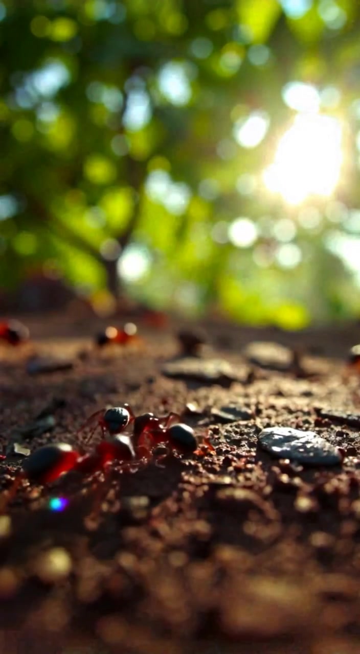 Ant's Journey: A Close-Up Adventure