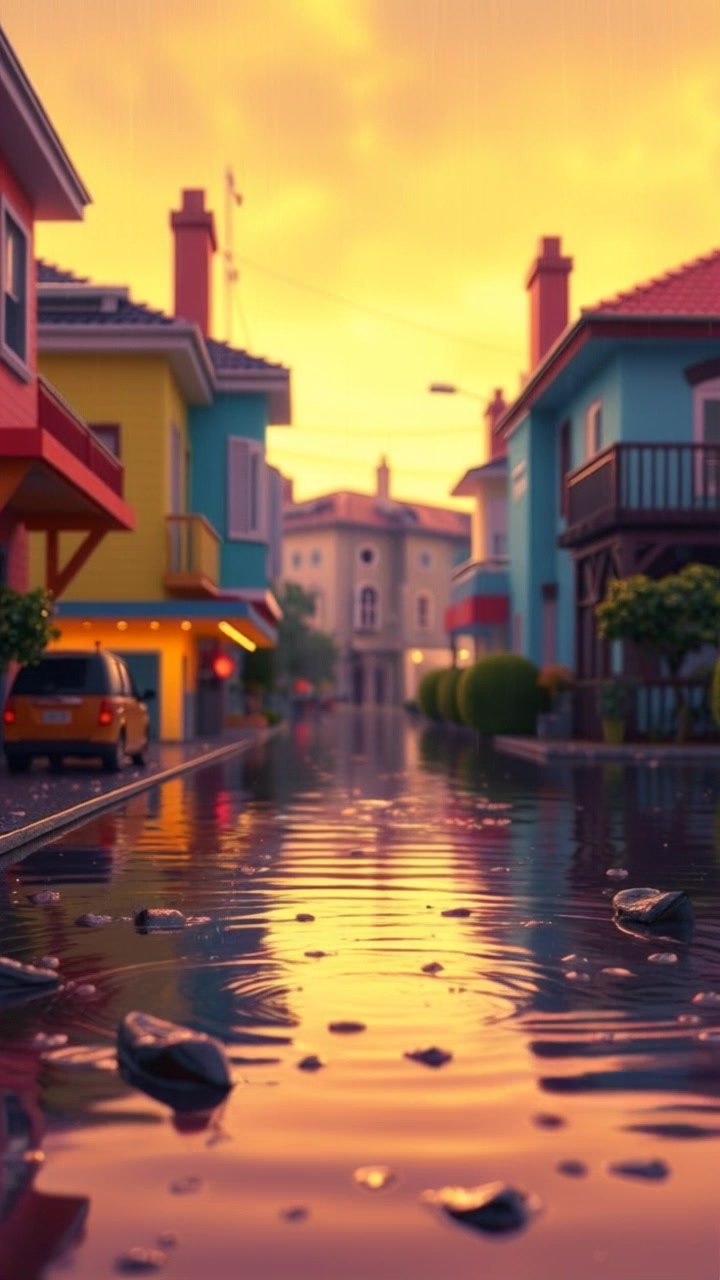 Silly Splashing: A Monsoon Adventure!