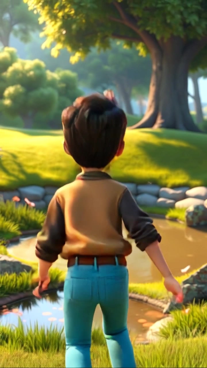 आरव का पक्षियों के साथ भावुक क्षण