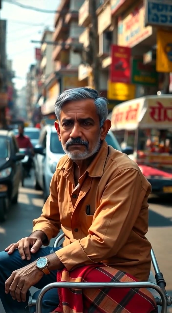 রিকশাওয়ালার মানবতা: ভিখারির জন্য দুধ কেনা