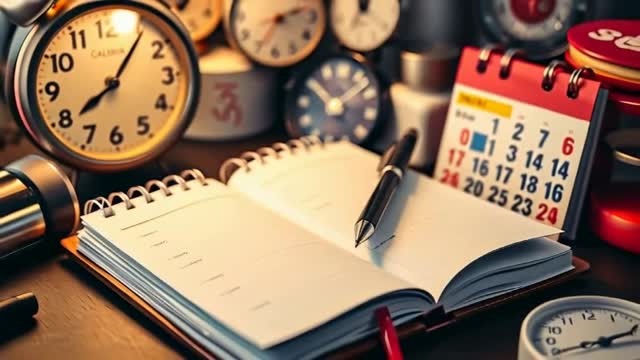 خُطُواتٌ عَمَلِيَّةٌ لِإِدَارَةِ الوَقْتِ