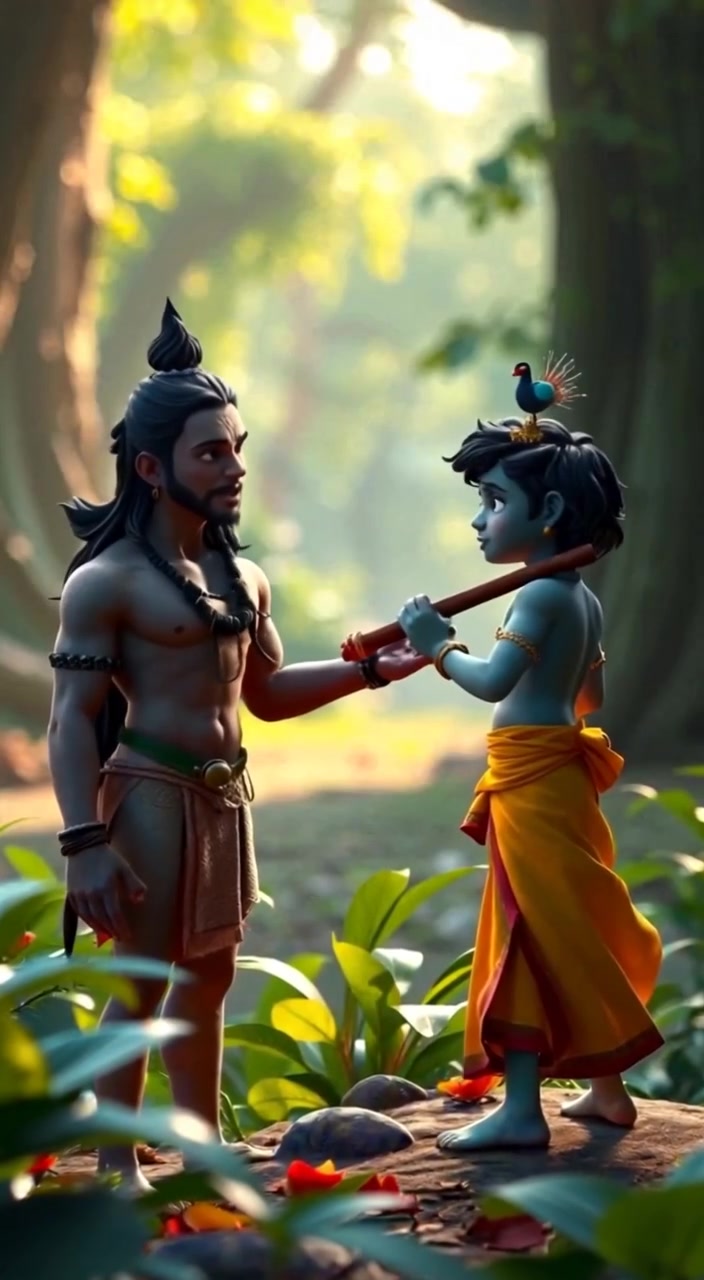 शिव और विष्णु का दिव्य संवाद