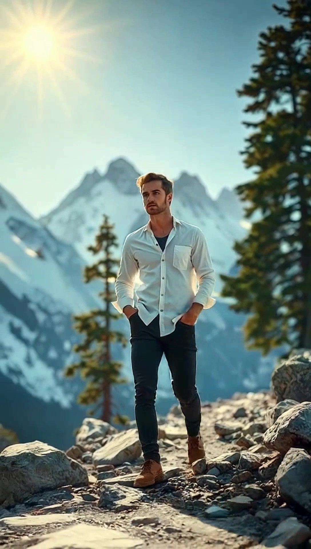 A Journey Through Mountain Solitude