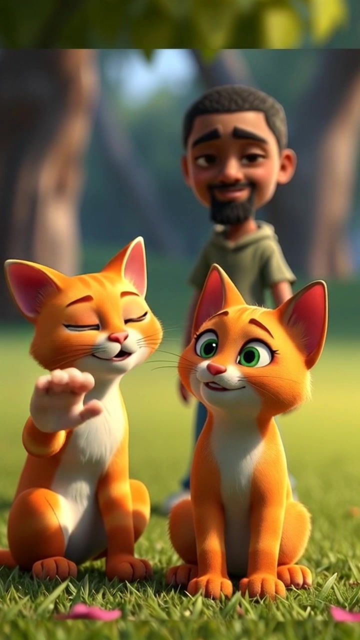 Bincang Bersama Kucing Oren dan Kucing Abu
