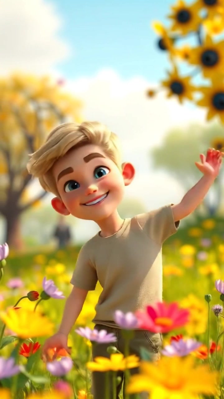 Liam and Pip: A Meadow Friendship