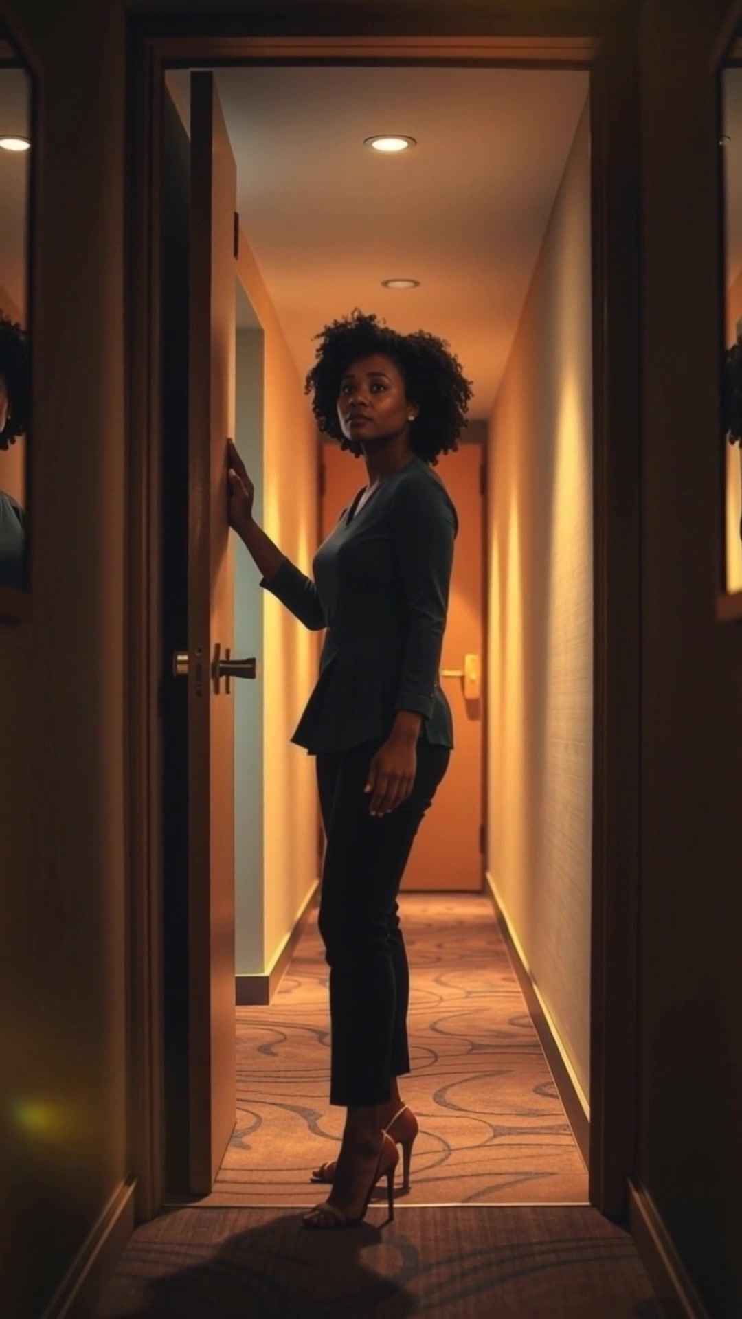 A Heart-Wrenching Scene of Pain and Endurance