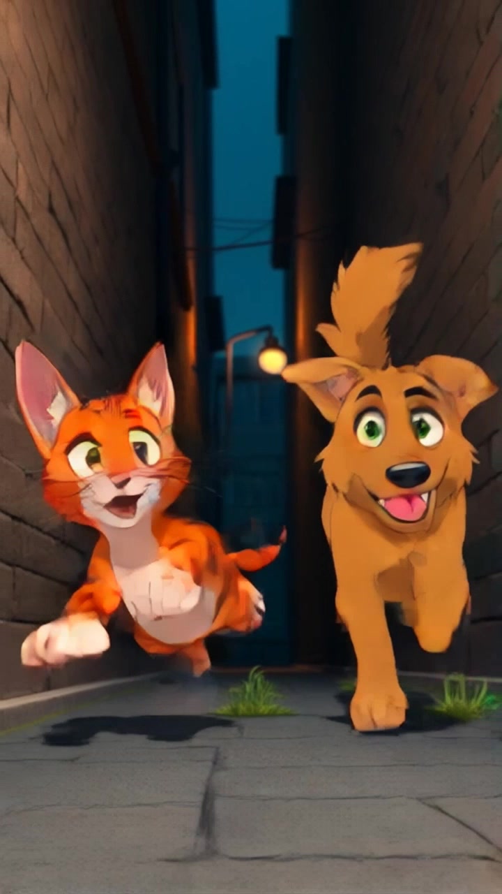 کتنے دکھ کی کہانی: بلی کا بچہ اور کتا