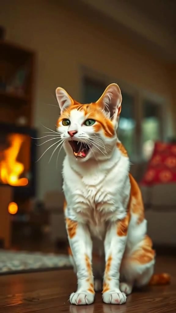 Kucing Pahlawan: Menyelamatkan Keluarga dari Kebakaran!