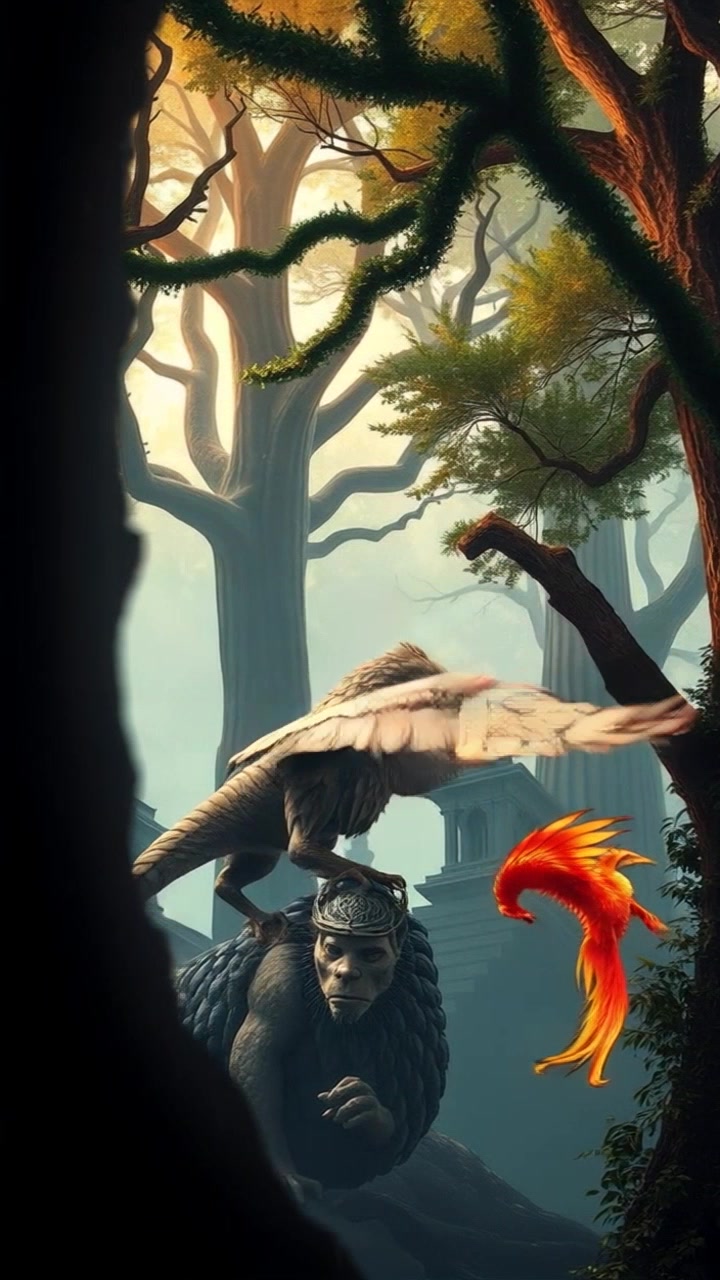 Menjelajah Makhluk Mitologi: Griffin, Phoenix, dan Naga!