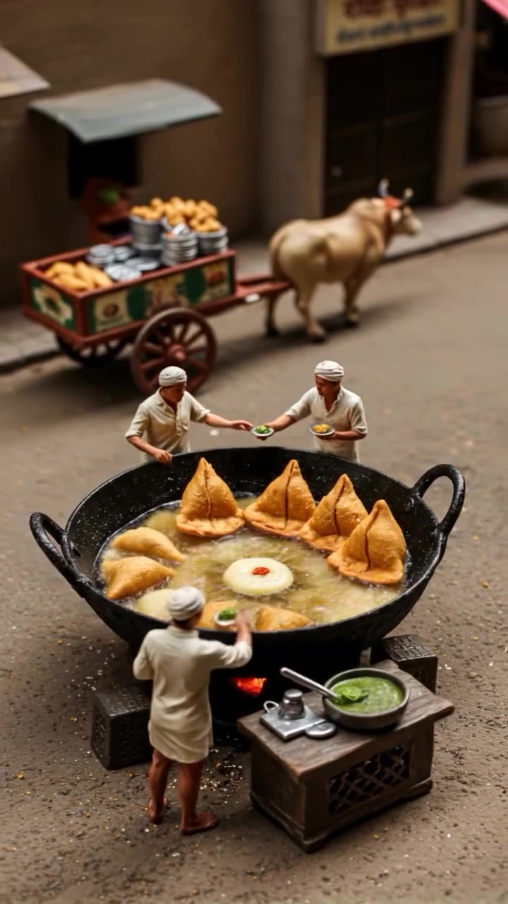 Miniature Delights: A Culinary Journey Through India