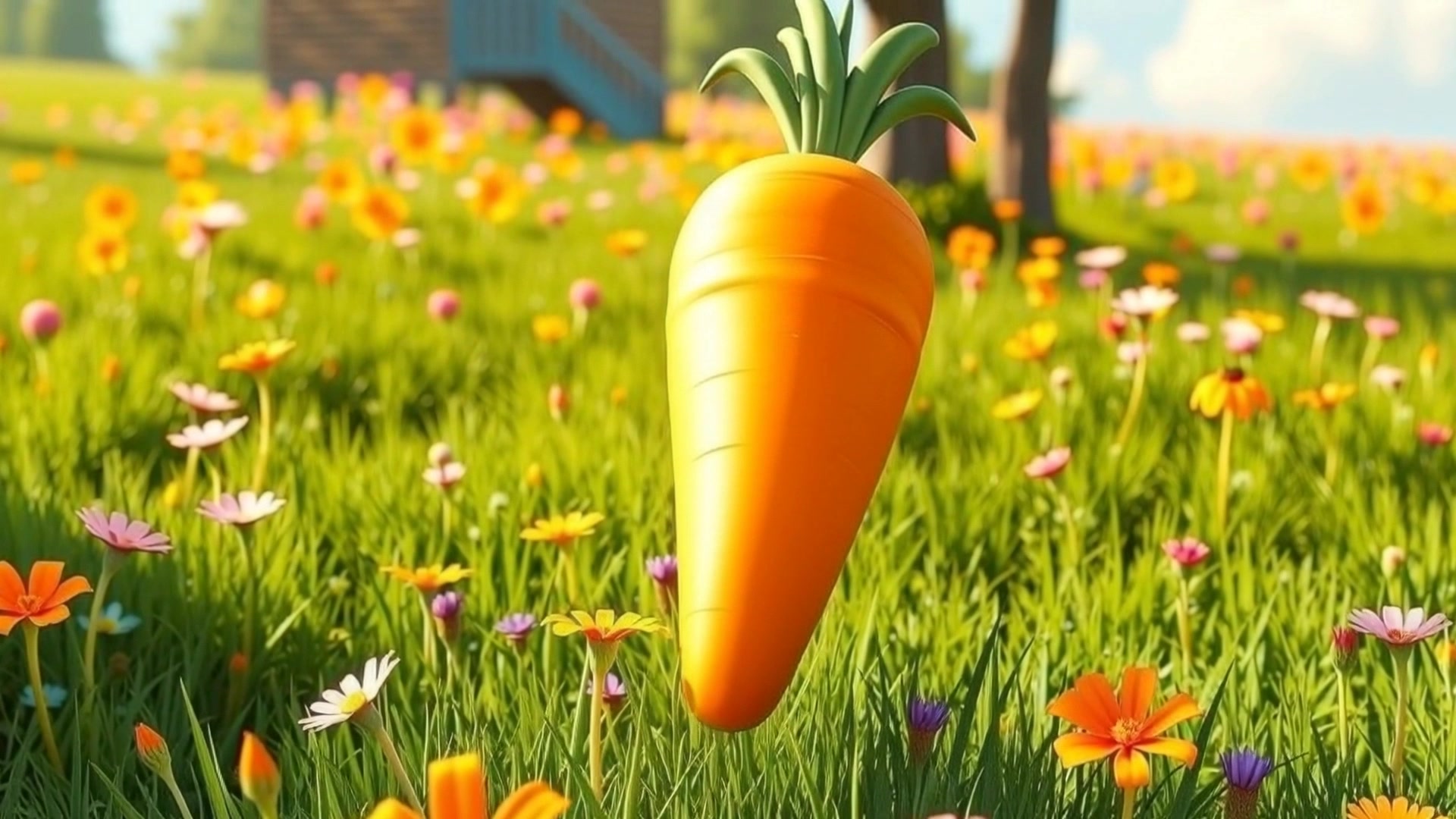 Benny's Carrot Adventure: A Lesson in Sharing!