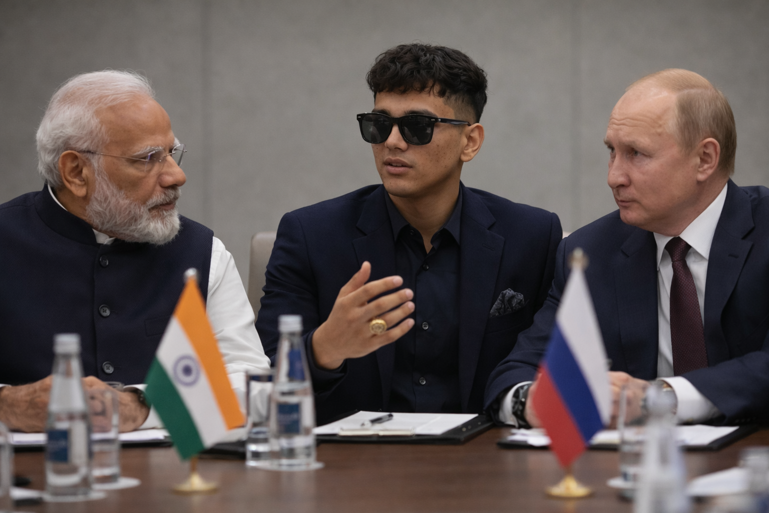 Calm Conversation Among Friends