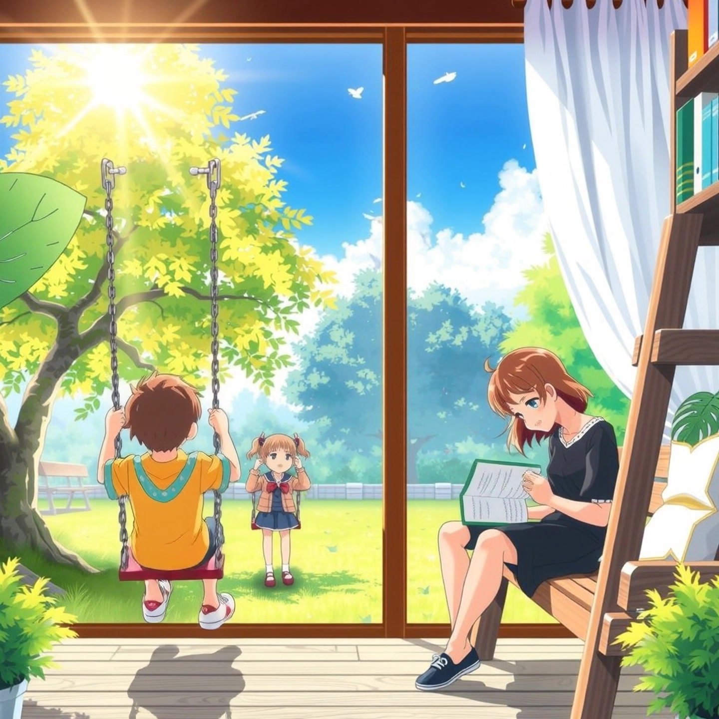 Whiskers' Sneaky Antics vs. Luna's Cozy Chill