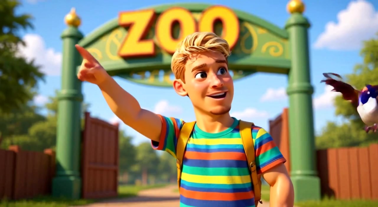 Zoo Adventures: A Little Boy's Journey