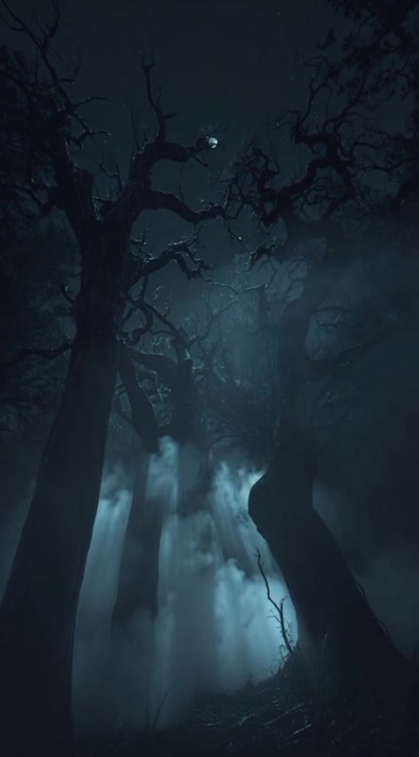 The Smiling Girl in the Woods